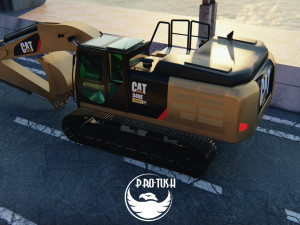 Caterpillar 349E 3D Модель