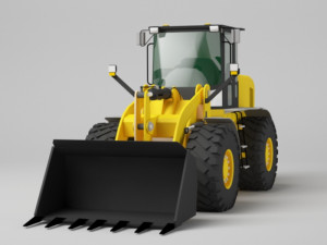 Tractopelle JCB Low-poly 3D Модель
