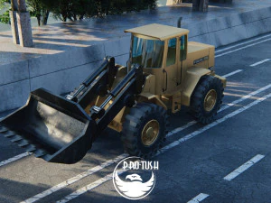 Volvo L170 Low-poly Model 3D