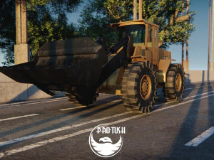 Volvo L170 Low-poly 3D Model