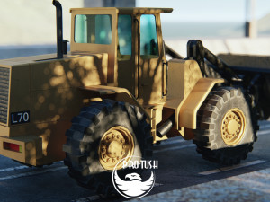 Volvo L170 Low-poly Modèle 3D