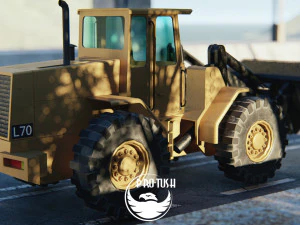 Volvo L170 Low-poly 3D Model