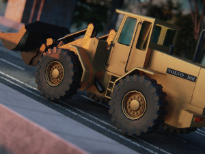 Volvo L170 Low-poly Modèle 3D