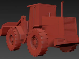 Volvo L170 Low-poly 3D Model