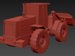 Volvo L170 Low-poly Modèle 3D