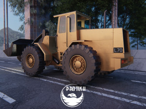 Volvo L170 Low-poly Modèle 3D