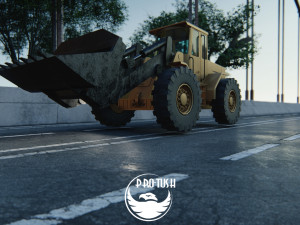 Volvo L170 Low-poly Modèle 3D
