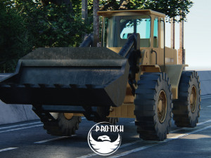Volvo L170 Low-poly Modèle 3D