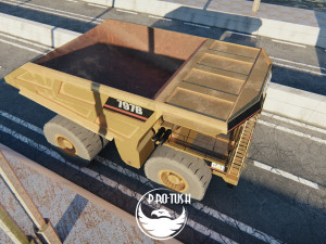 Caterpillar 797B Low-poly 3D मॉडल