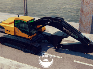 Caterpillar 349E 3D 模型