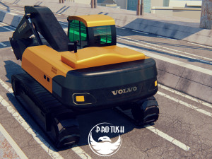 Caterpillar 349E 3D 模型