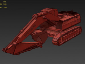 Caterpillar 349E 3D 模型