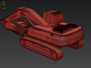 Caterpillar 349E 3D 模型