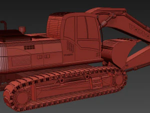 Caterpillar 349E 3D Model