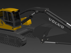 Caterpillar 349E 3D 模型