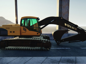 Caterpillar 349E 3D 模型