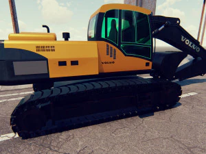Caterpillar 349E 3D Model