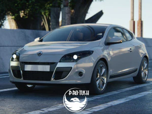 Renault Megane hatchback 2011 3D Model