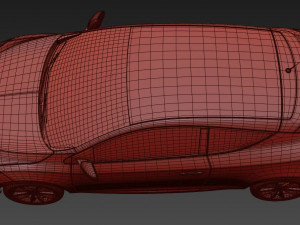 Renault Megane hatchback 2011 Modèle 3D