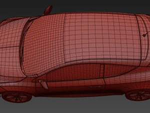 Renault Megane hatchback 2011 3D Model