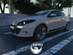 Renault Megane hatchback 2011 3D Model
