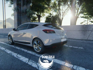 Renault Megane hatchback 2011 3D Model