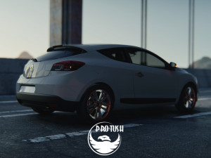 Renault Megane hatchback 2011 Modèle 3D