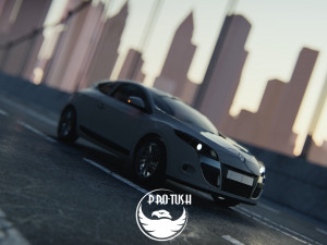 Renault Megane hatchback 2011 Modèle 3D