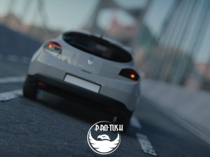 Renault Megane hatchback 2011 Modèle 3D