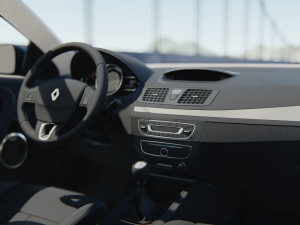 Renault Megane hatchback 2011 Modèle 3D