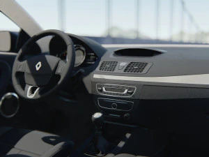 Renault Megane hatchback 2011 3D Model