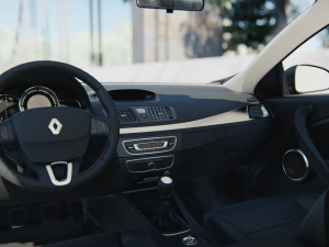 Renault Megane hatchback 2011 Modèle 3D