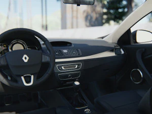 Renault Megane hatchback 2011 3D Model