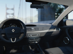 Renault Megane hatchback 2011 Modèle 3D