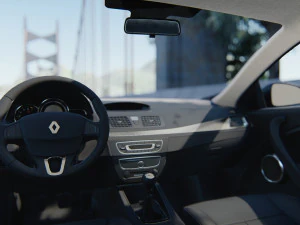 Renault Megane hatchback 2011 3D Model