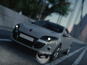 Renault Megane hatchback 2011 Modèle 3D