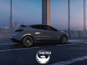 Renault Megane hatchback 2011 3D Model