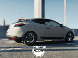 Renault Megane hatchback 2011 3D Model