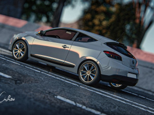 Renault Megane hatchback 2011 Modèle 3D