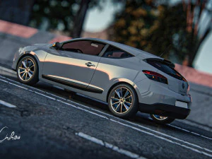 Renault Megane hatchback 2011 3D Model