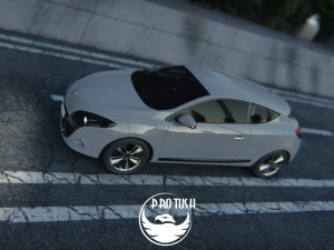 Renault Megane hatchback 2011 Modèle 3D