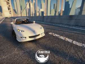 Mazda M5 Low-poly 3D Model