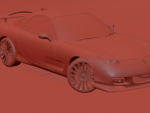 Mazda M5 Low-poly Modelo 3D