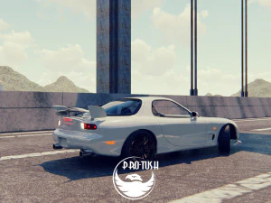 Mazda M5 Low-poly 3D Model