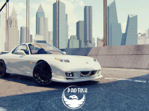 Mazda M5 Low-poly 3D Model