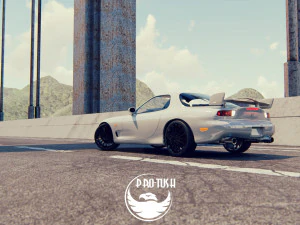 Mazda M5 Low-poly 3D Model
