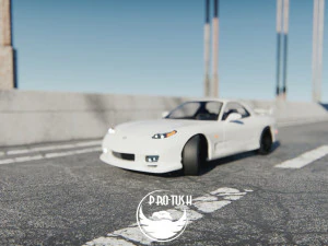 Mazda M5 Low-poly 3D Model