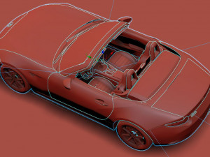 Mazda MX5 Modèle 3D