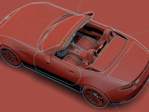 Mazda MX5 3D Model