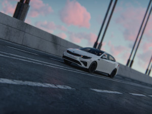 KIA OPTIMA 2019 3D मॉडल